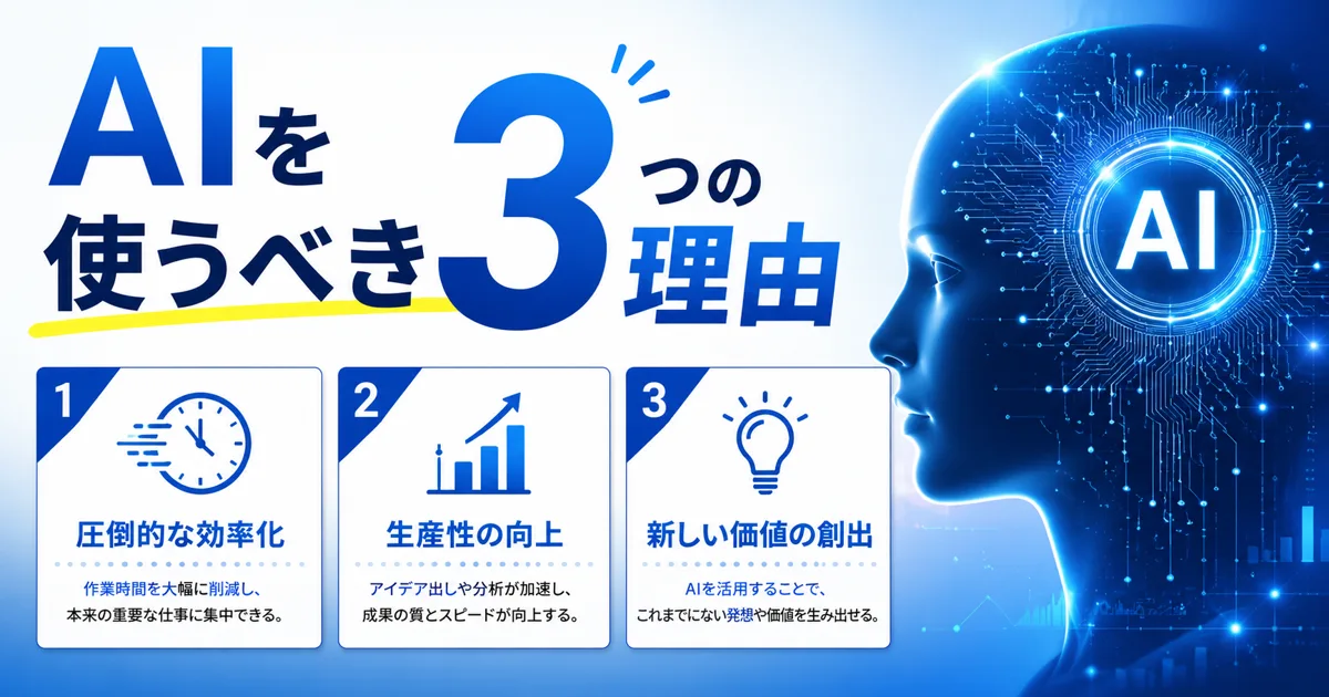 中小企業こそAIを使うべき理由